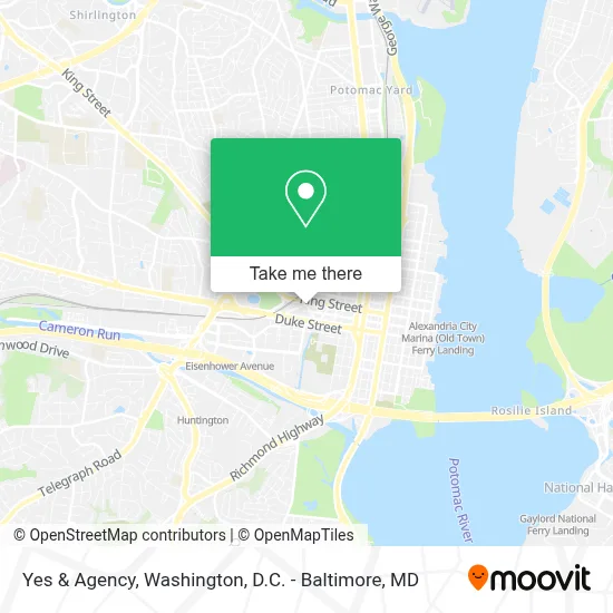 Yes & Agency map