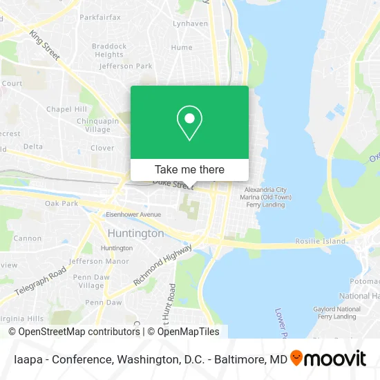 Iaapa - Conference map