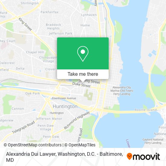 Alexandria Dui Lawyer map