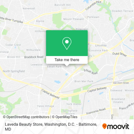 Laveda Beauty Store map