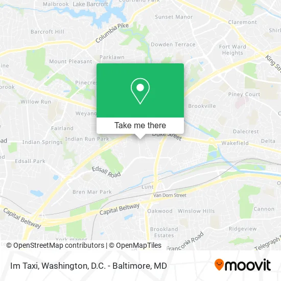 Im Taxi map