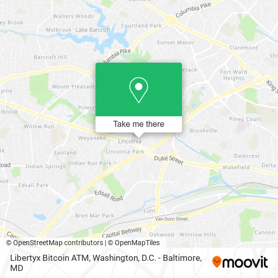 Libertyx Bitcoin ATM map