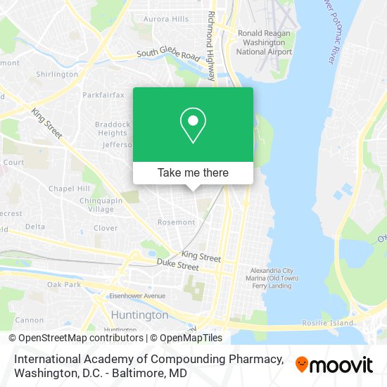 Mapa de International Academy of Compounding Pharmacy