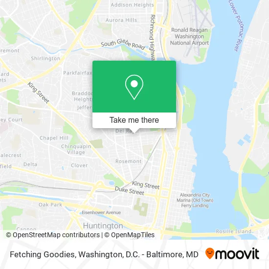 Fetching Goodies map