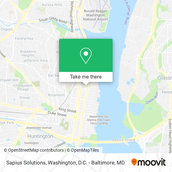 Sapius Solutions map