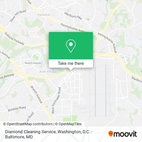 Mapa de Diamond Cleaning Service