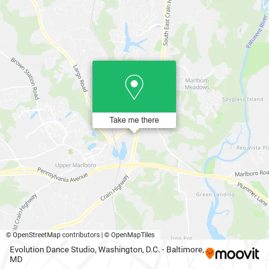 Evolution Dance Studio map