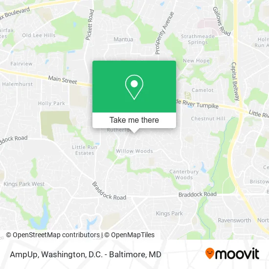 AmpUp map