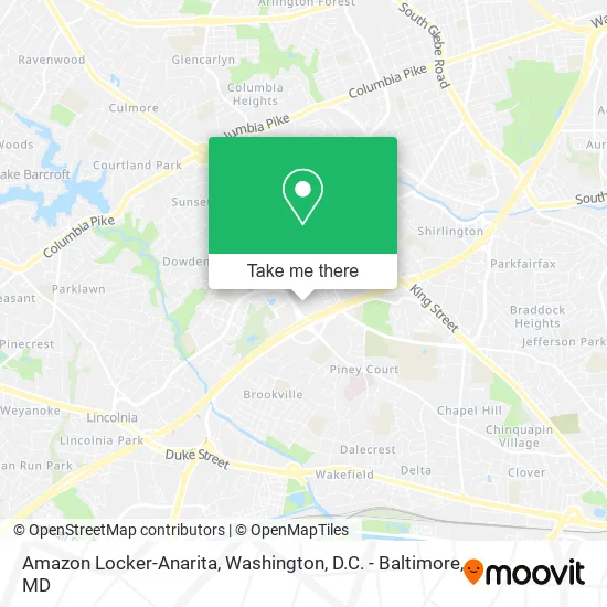 Amazon Locker-Anarita map