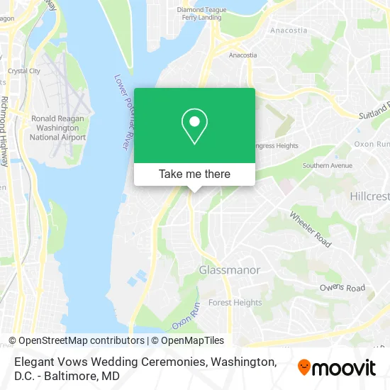 Mapa de Elegant Vows Wedding Ceremonies