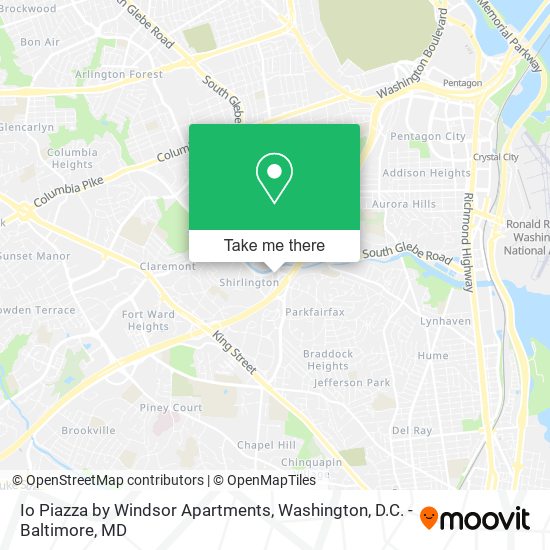 Mapa de Io Piazza by Windsor Apartments