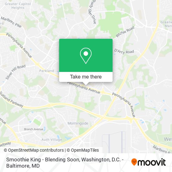 Smoothie King - Blending Soon map