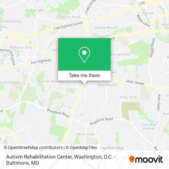 Autism Rehabilitation Center map