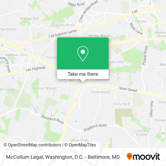 McCollum Legal map