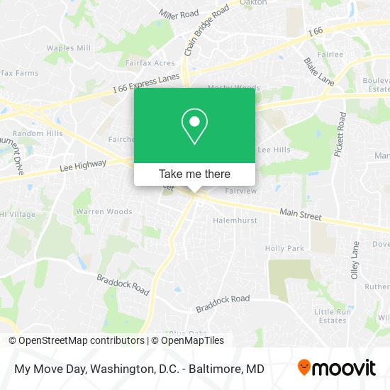 My Move Day map