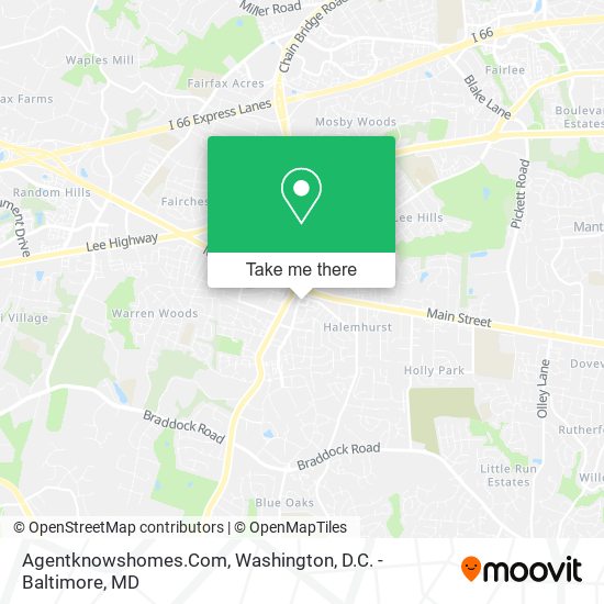 Agentknowshomes.Com map