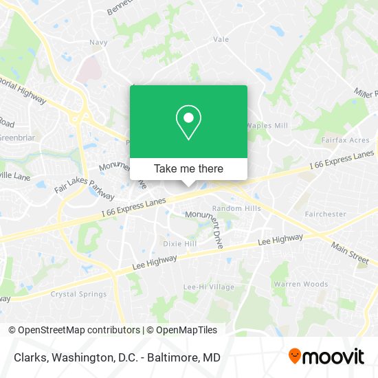 Mapa de Clarks