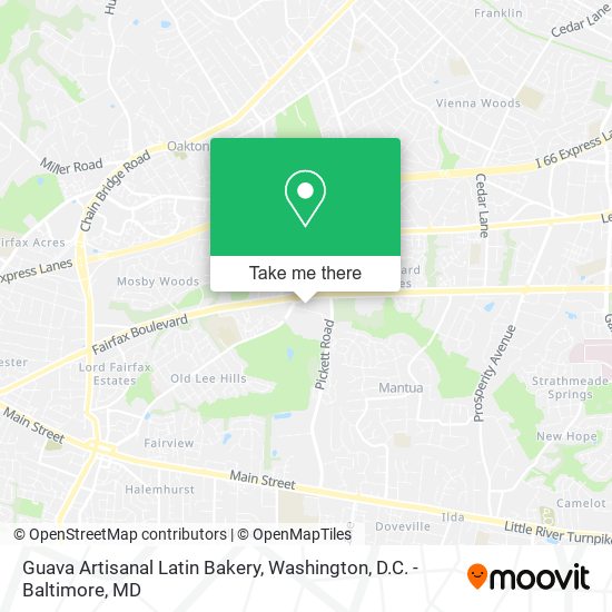 Guava Artisanal Latin Bakery map