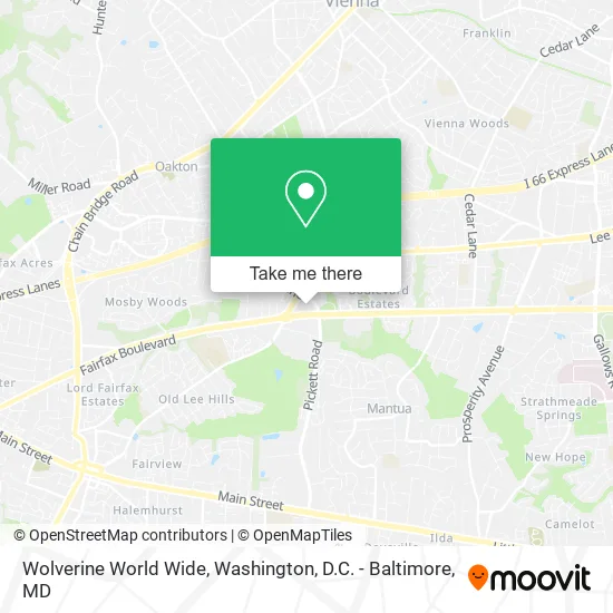 Wolverine World Wide map