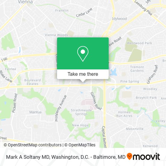 Mark A Soltany MD map