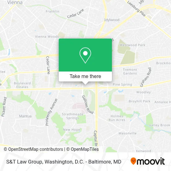 S&T Law Group map