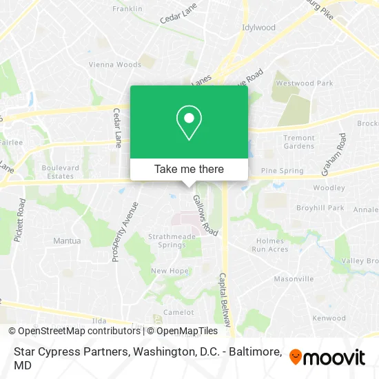 Star Cypress Partners map