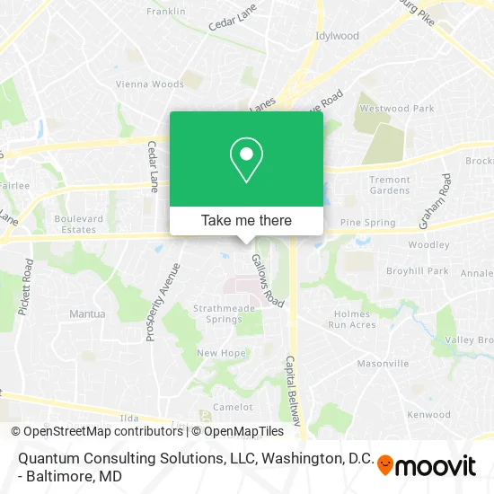 Mapa de Quantum Consulting Solutions, LLC
