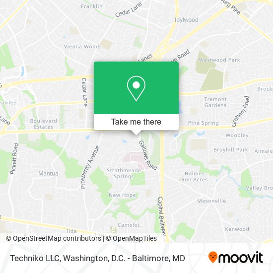 Mapa de Techniko LLC