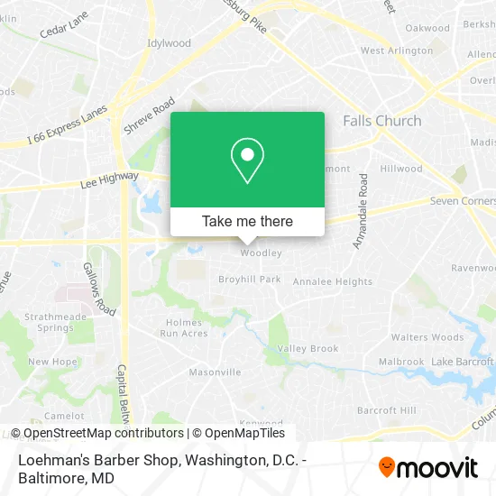 Loehman's Barber Shop map