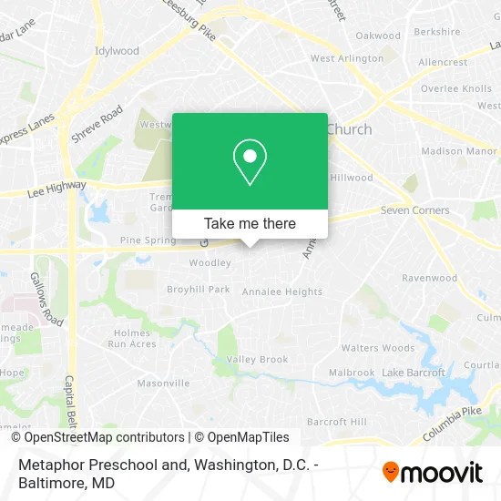 Metaphor Preschool and map