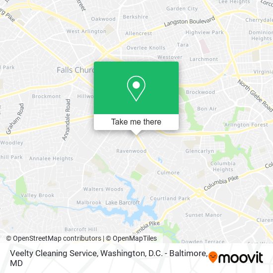 Mapa de Veelty Cleaning Service