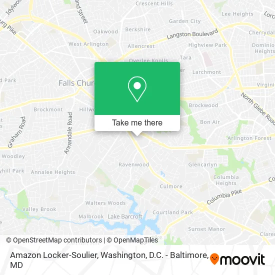 Amazon Locker-Soulier map