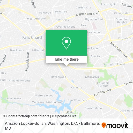 Amazon Locker-Solian map