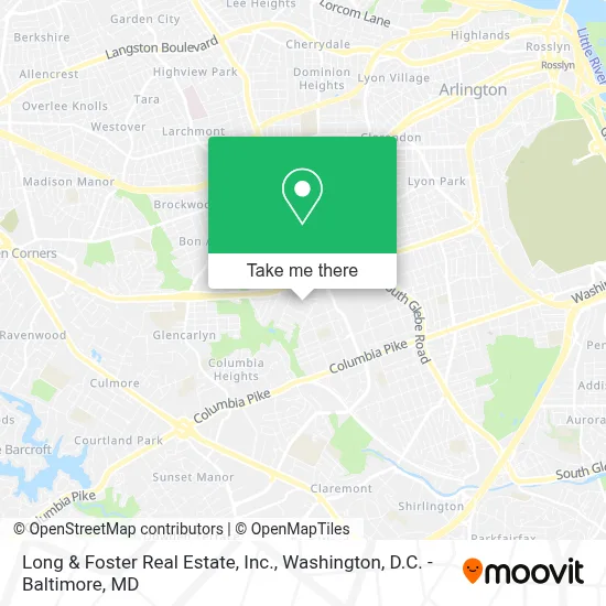 Long & Foster Real Estate, Inc. map