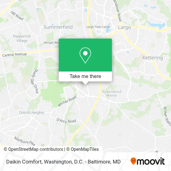 Daikin Comfort map