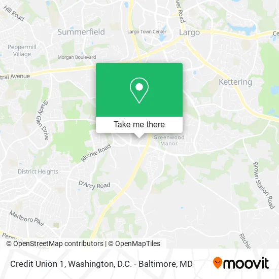 Mapa de Credit Union 1