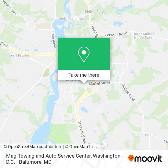 Mag Towing and Auto Service Center map