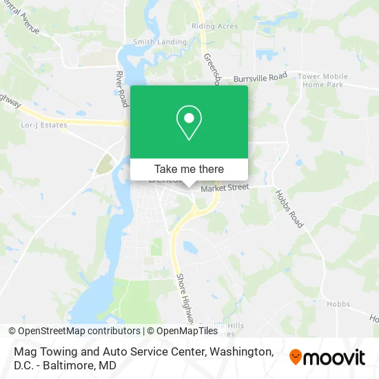 Mag Towing and Auto Service Center map