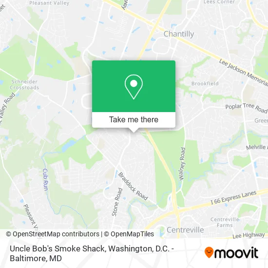 Uncle Bob's Smoke Shack map