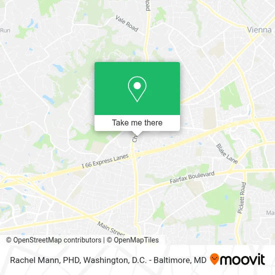 Rachel Mann, PHD map