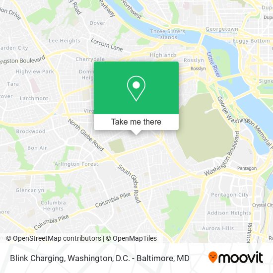Blink Charging map
