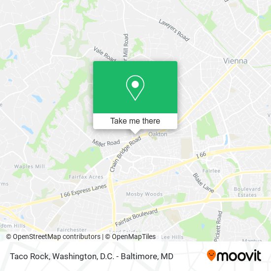 Mapa de Taco Rock