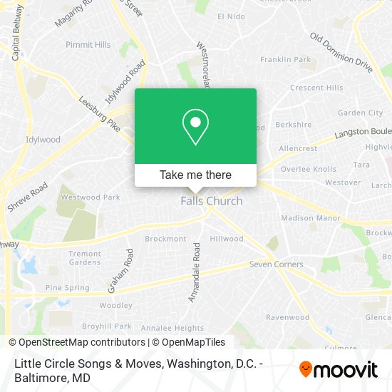 Mapa de Little Circle Songs & Moves