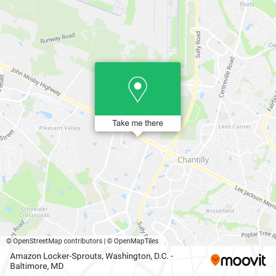 Amazon Locker-Sprouts map