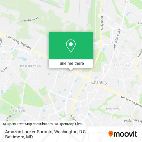 Amazon Locker-Sprouts map