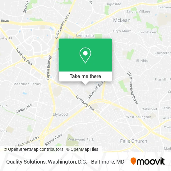 Quality Solutions map