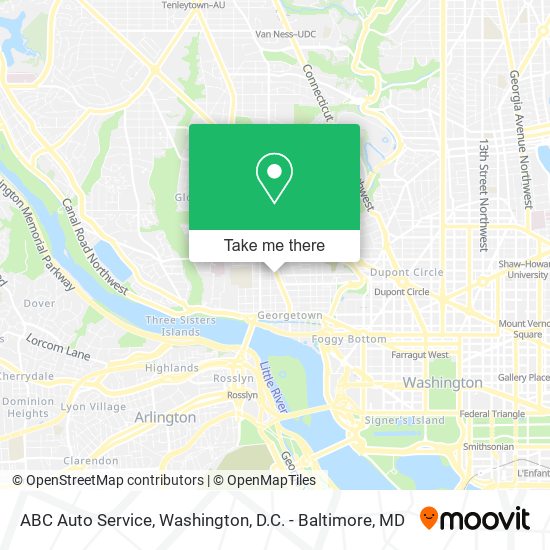 ABC Auto Service map