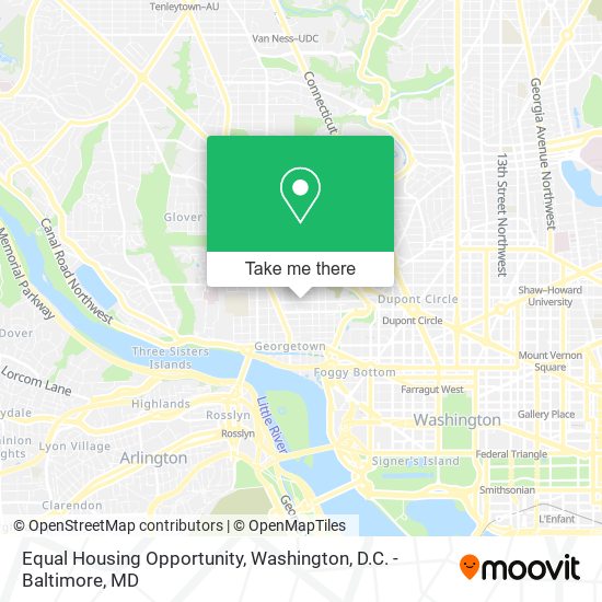 Equal Housing Opportunity map