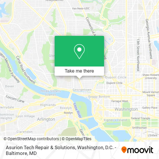 Asurion Tech Repair & Solutions map