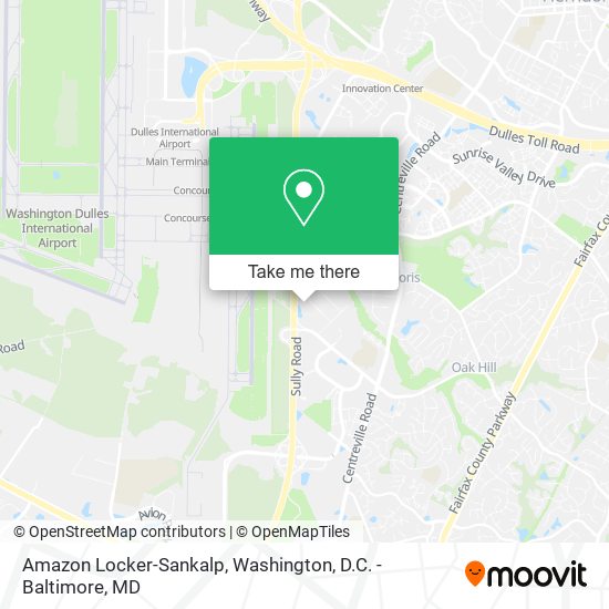 Mapa de Amazon Locker-Sankalp